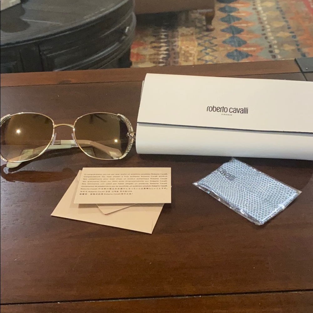 Roberto Cavalli sunglasses with case